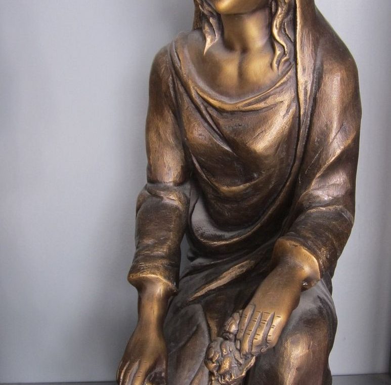 Madonna aus Bronze